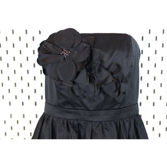 Lilly Pulitzer Mae Strapless Sateen Cocktail Dress with Peplum Women's Sz 2 - Picture 5 of 10